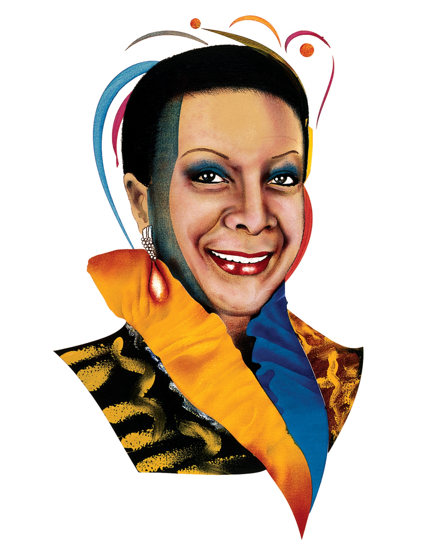 Obra 69: Elisete Cardoso, de Elifas Andreato, 1996.