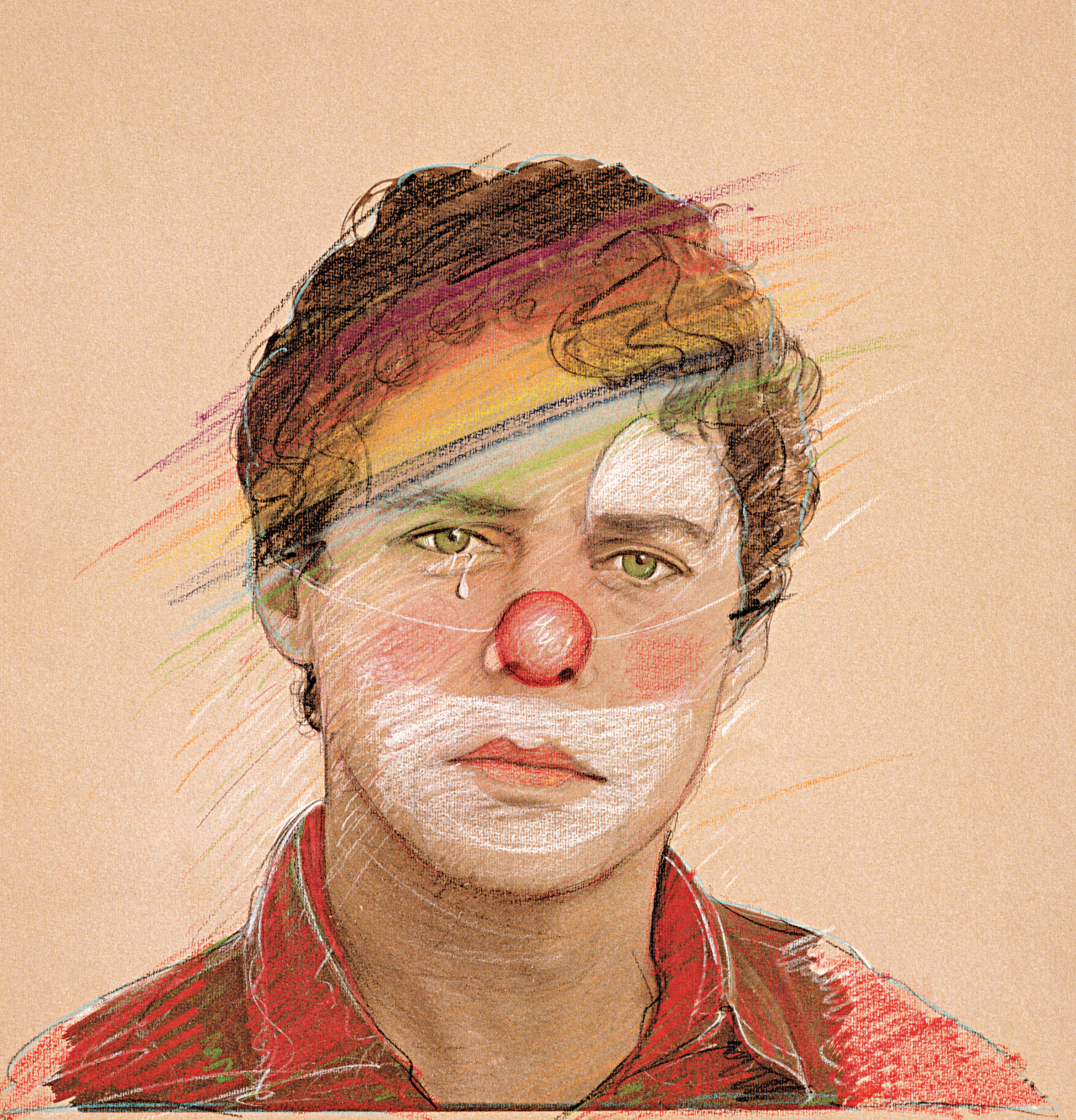 Obra 20: Chico Palhaço, de Elifas Andreato, 1984.