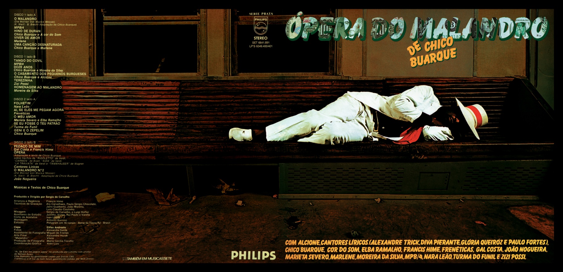 Obra 82: Opera do Malandro, de Elifas Andreato, 1980.