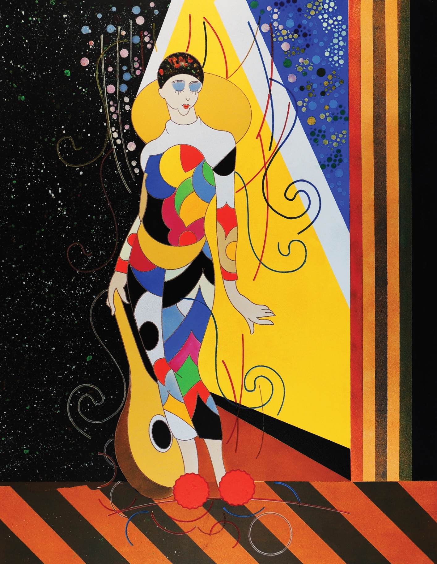 Obra 68: Colombina, de Elifas Andreato, 2015.