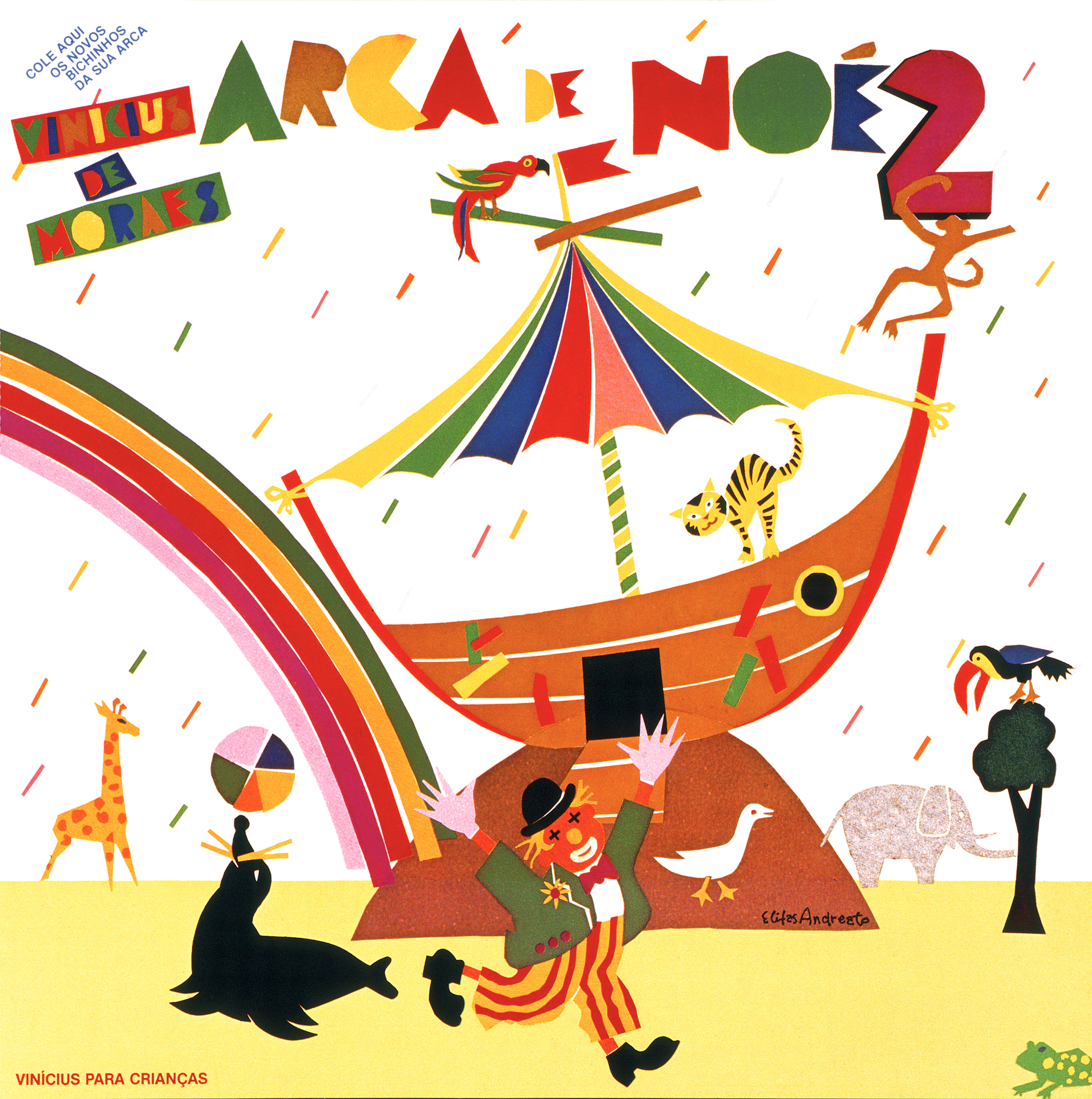 Obra 3: Arca de Noé, de Elifas Andreato, 1980.
