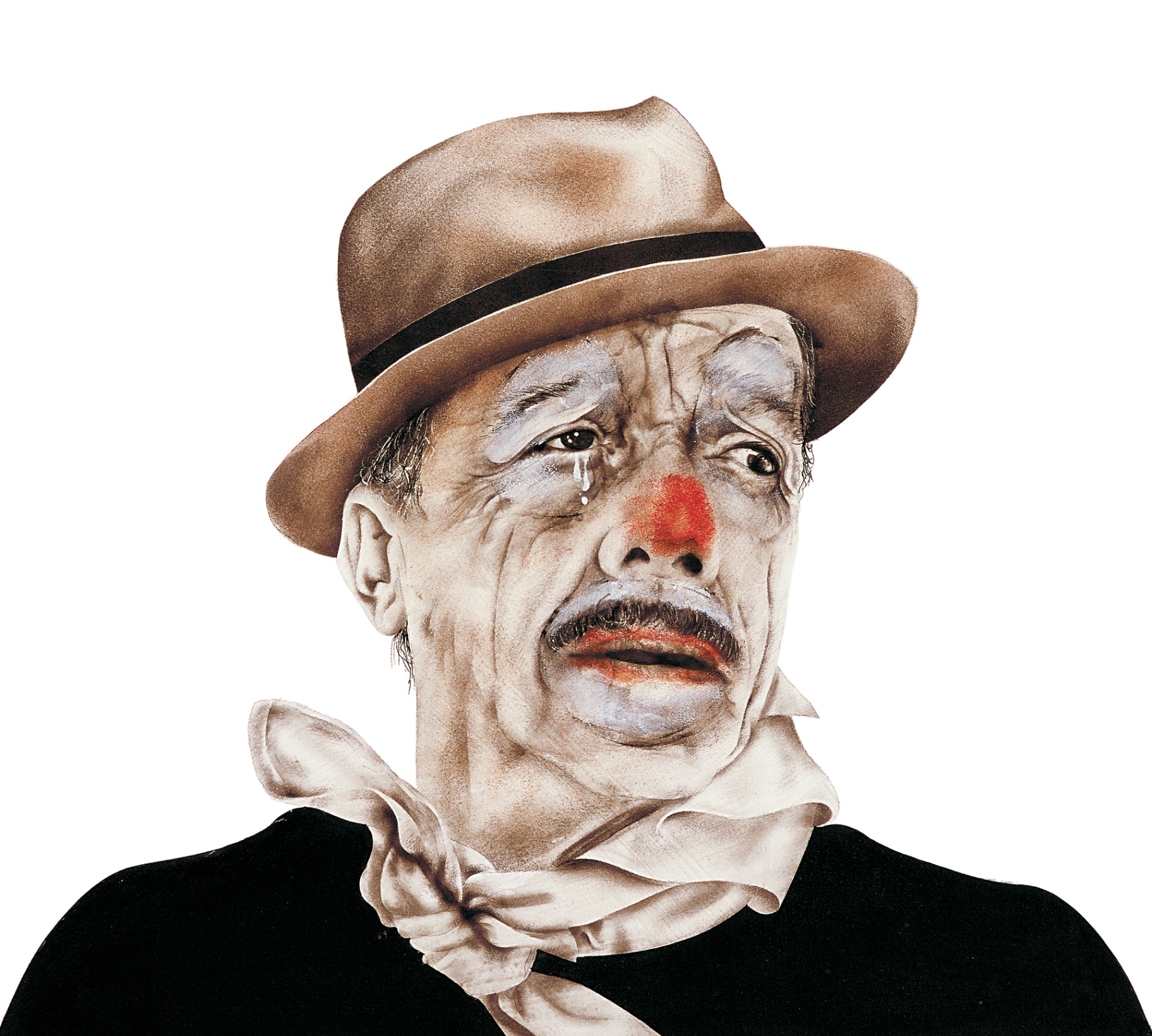 Obra 56: Adoniran Palhaço, de Elifas Andreato, 1980.