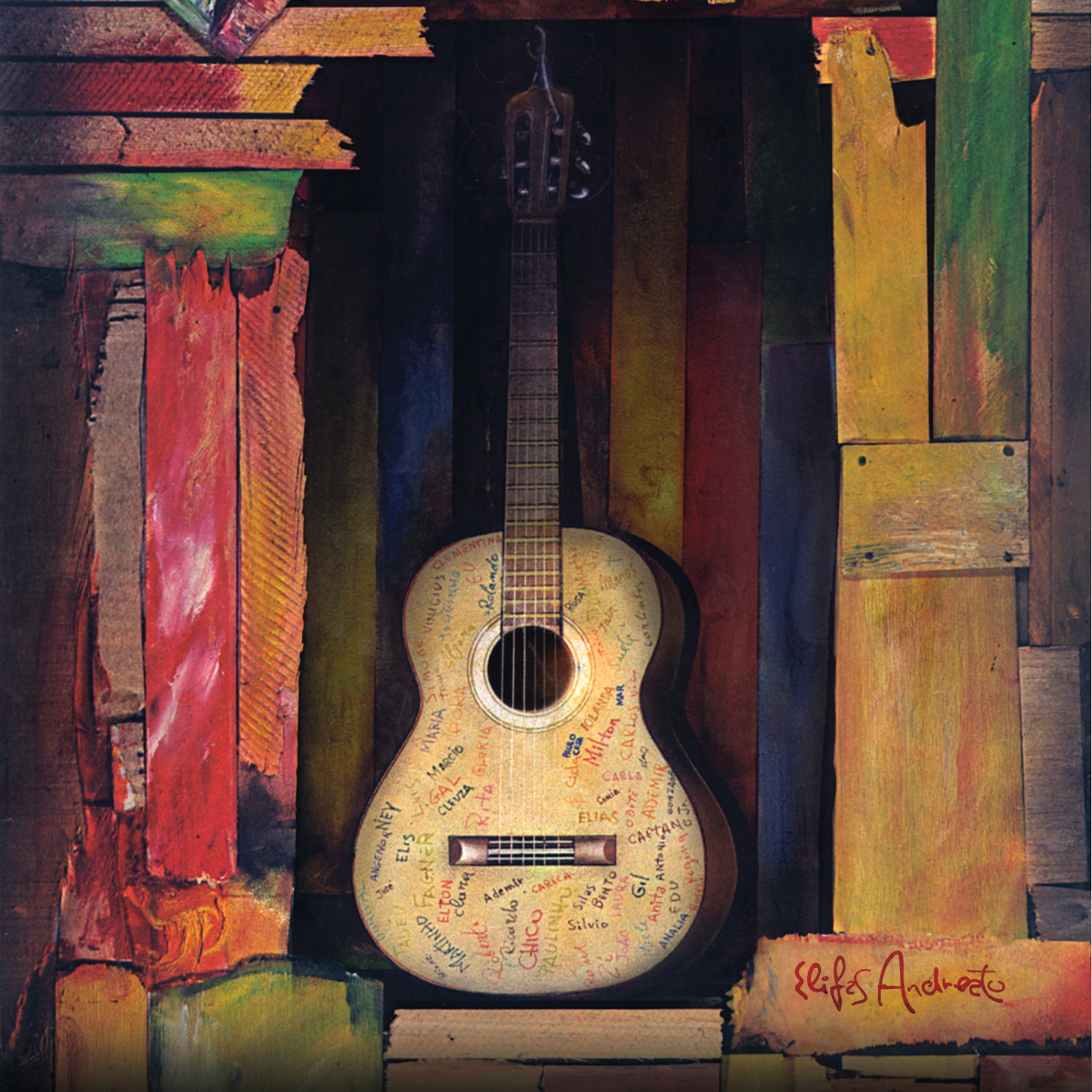 Obra 71: Violão, de Elifas Andreato, 1979.