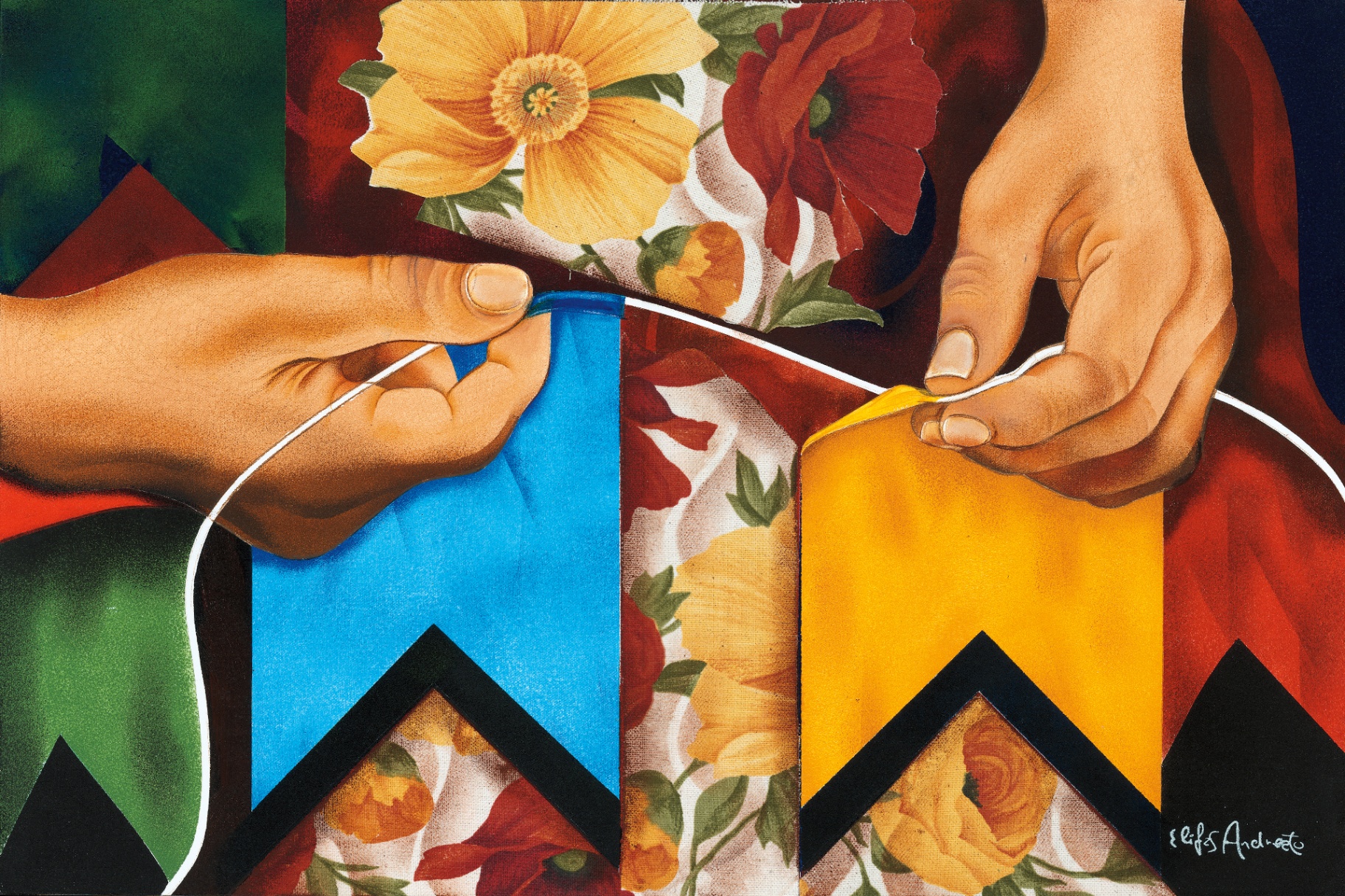 Obra 86: Artesã, de Elifas Andreato, 2015.