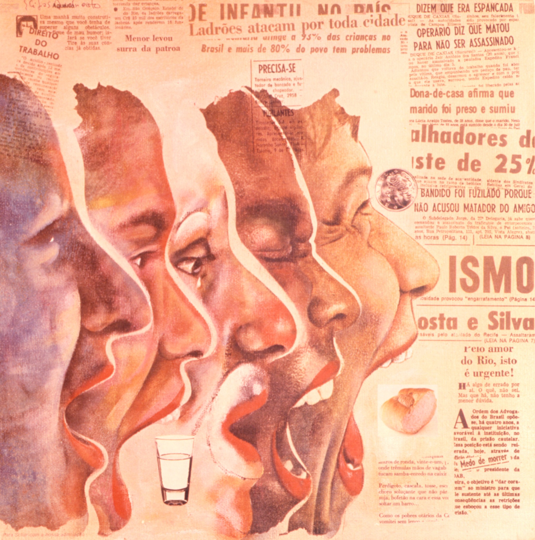 Obra 61: Bandahismo, João Bosco, de Elifas Andreato, 1981.