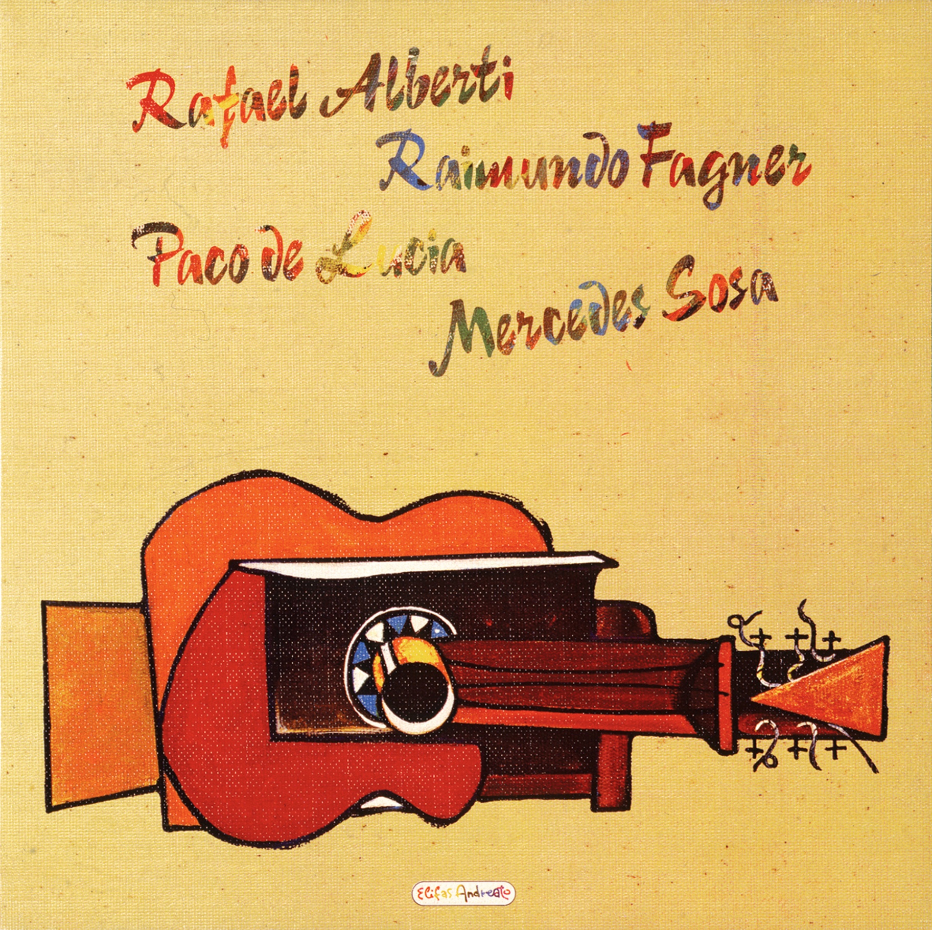 Obra 79: Raimundo Fagner, de Elifas Andreato, 1983.