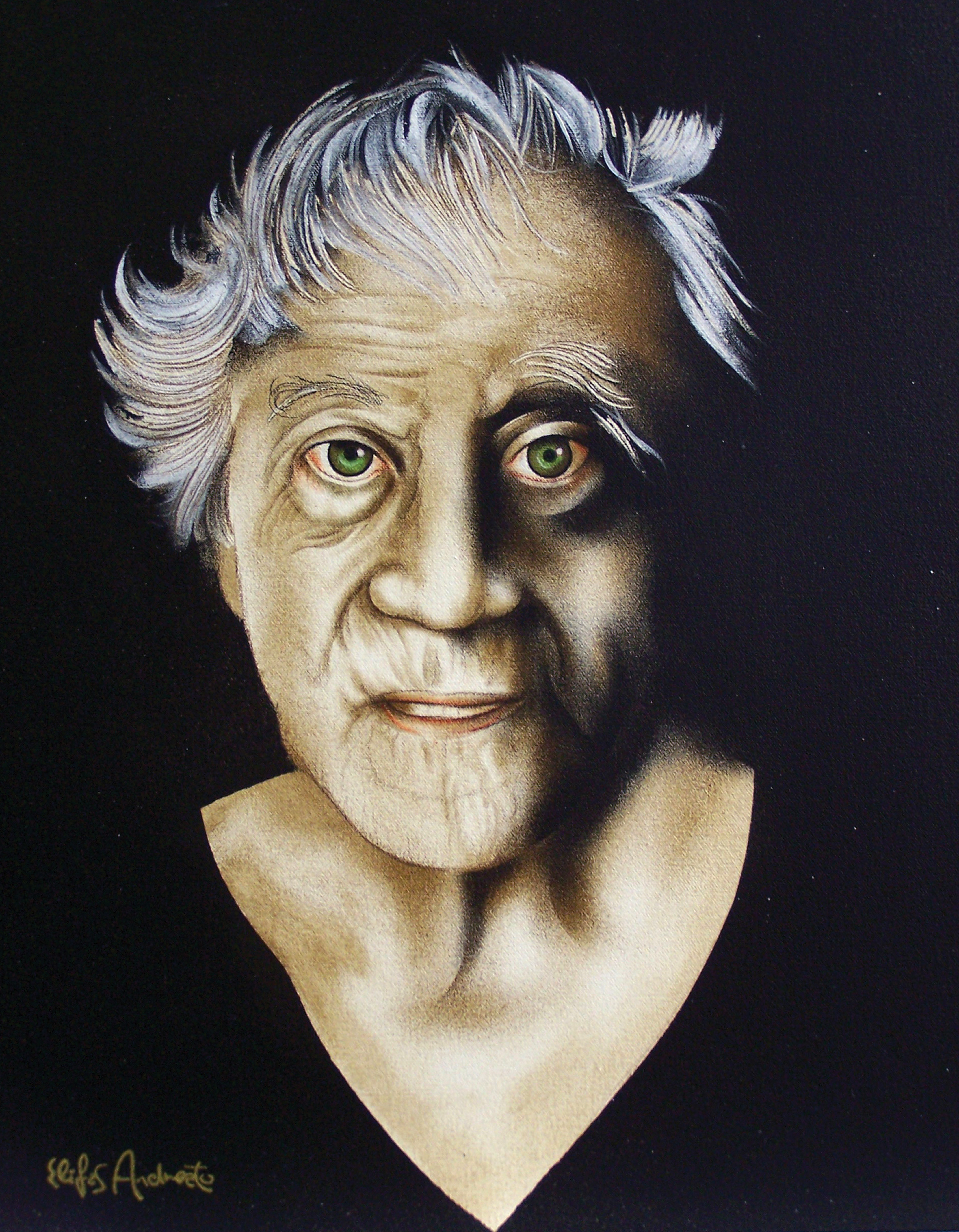 Obra 49: Paulo Autran, de Elifas Andreato, 2011.