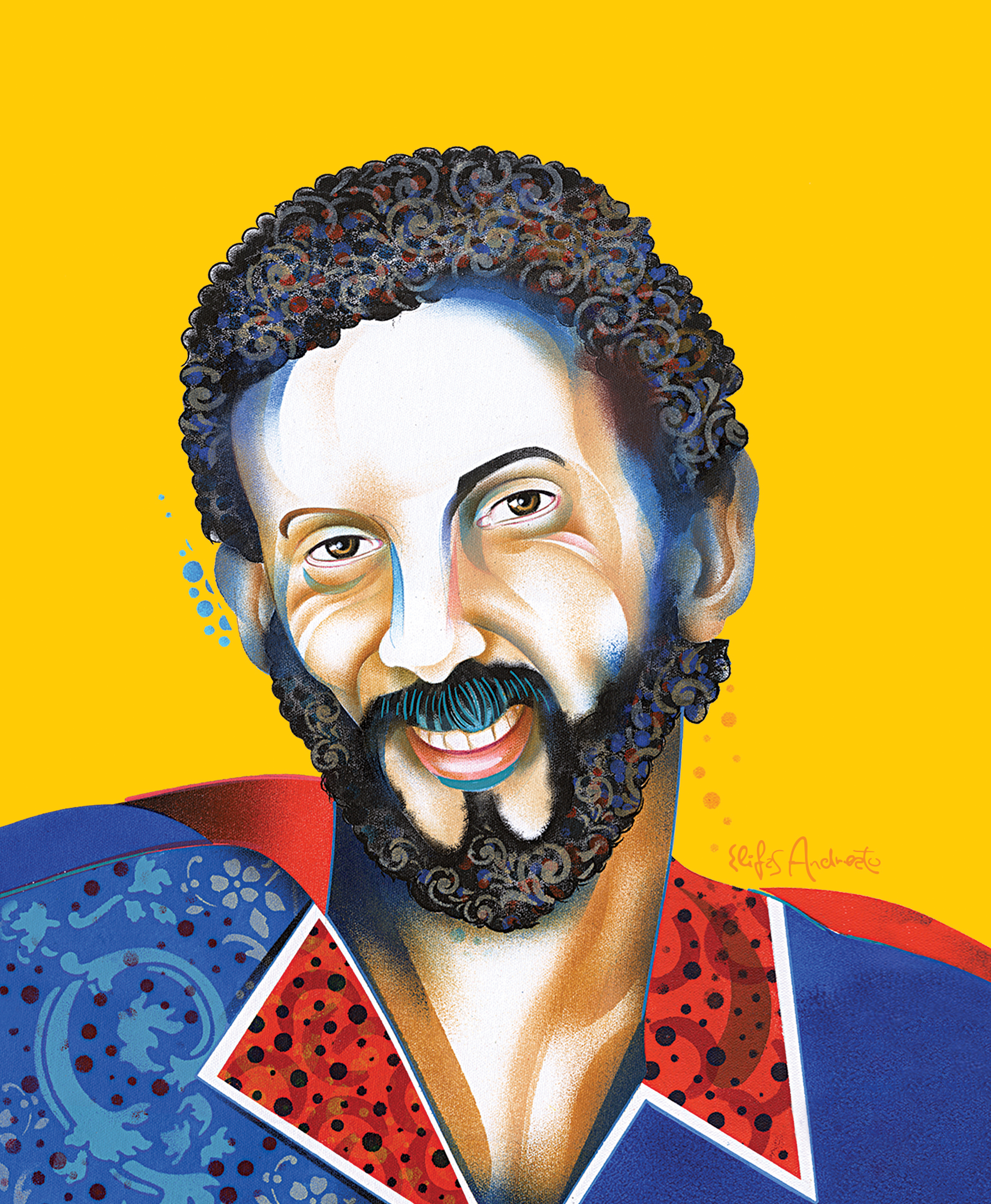 Obra 41: Gonzaguinha, de Elifas Andreato, 2016.