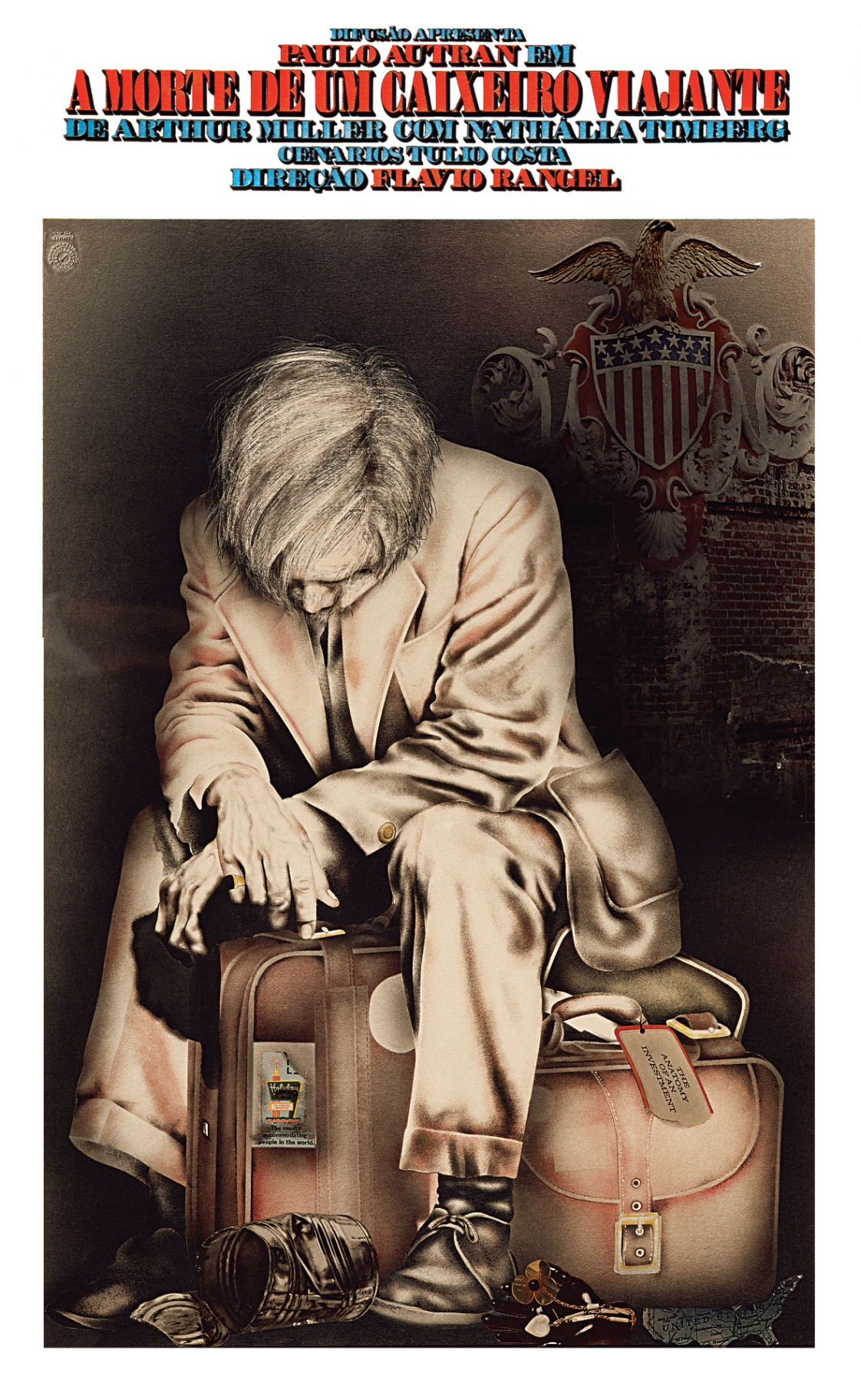 Obra 64: A Morte do Caixeiro Viajante, de Elifas Andreato, 1984.