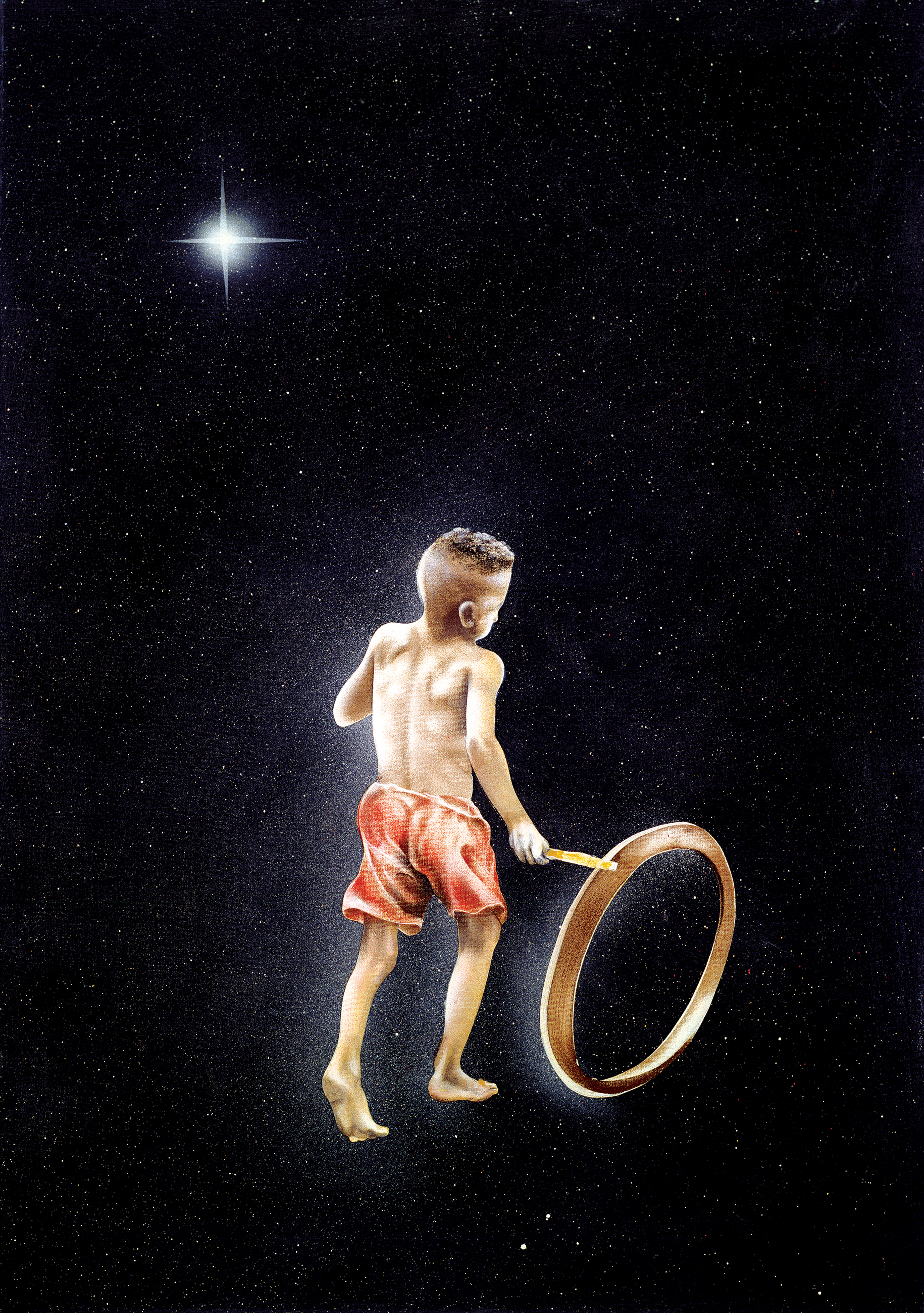 Obra 36: Auto Retrato, de Elifas Andreato, 1995.