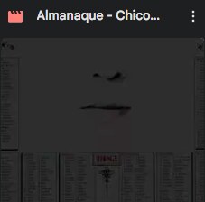 Obra 89: Video1, Almanaque, de Elifas Andreato, 2015.