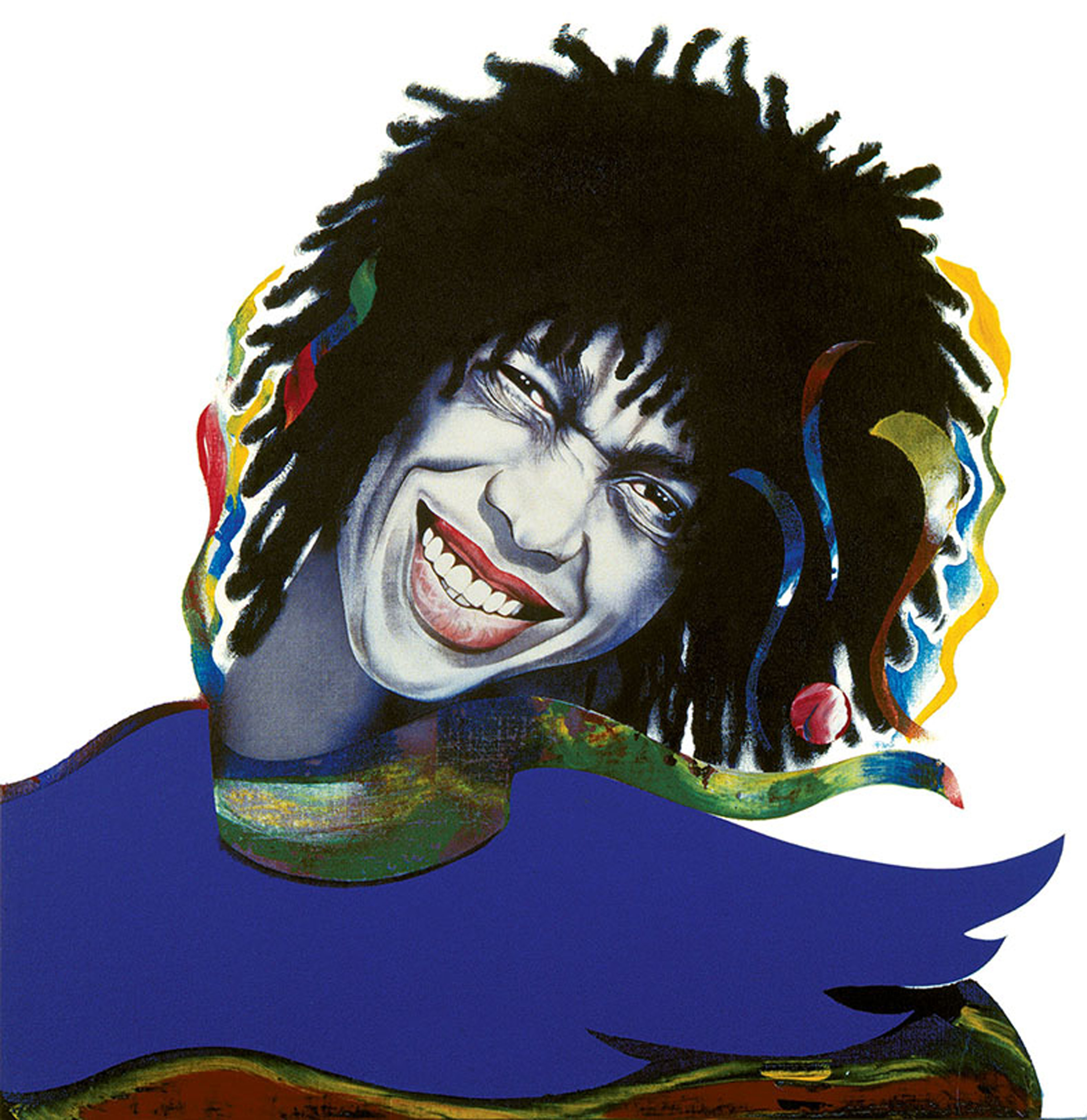 Obra 39: Djavan, de Elifas Andreato, 1996.