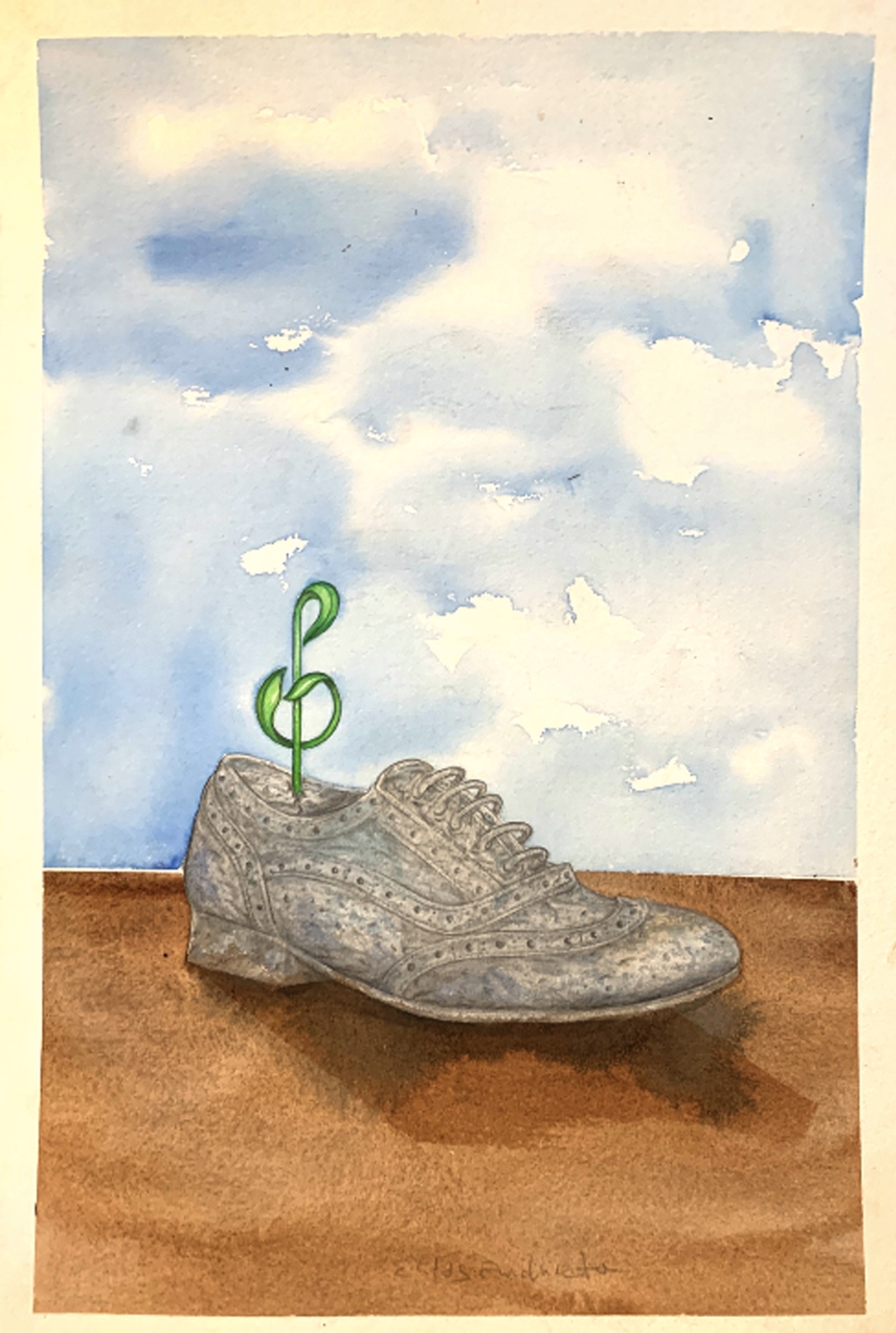 Obra 62: Pé do Meu Samba, de Elifas Andreato, 2017.
