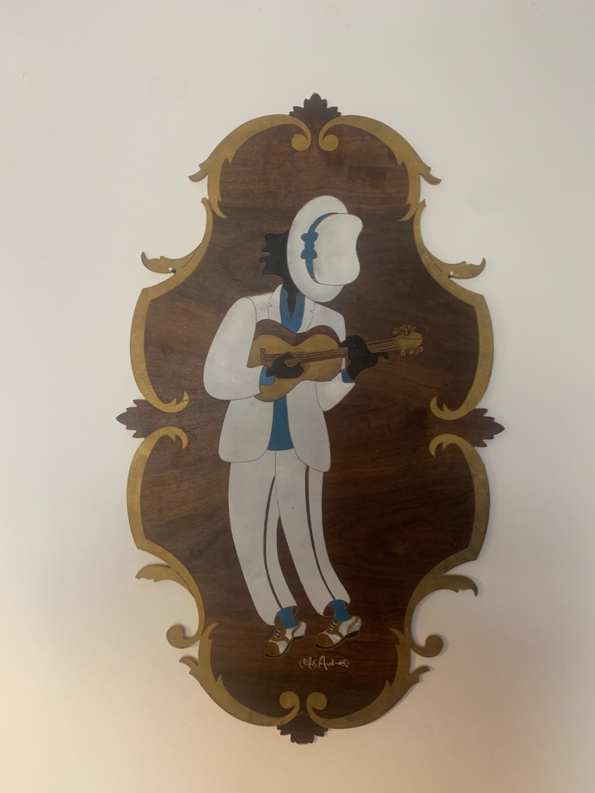 Obra 30: PAULINHO DA VIOLA - HOMENAGEM A HEITOR DOS PRAZERES, de Elifas Andreato, 2006.